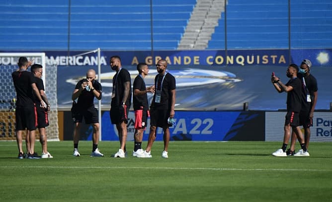 Bragantino em Montevidéu