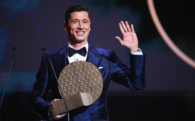 Lewandowski - Striker of the year