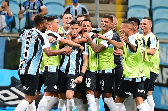 Gremio x São Paulo - Comemoração Gremio