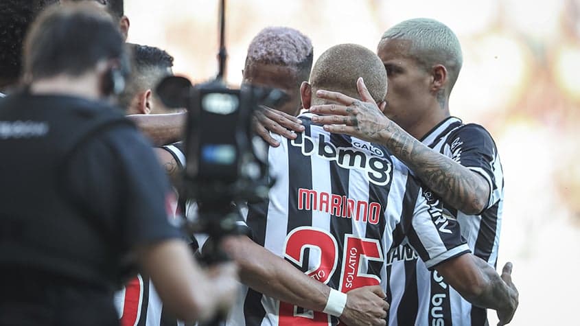 Atlético-MG x Red Bull Bragantino - Comemoração Atlético