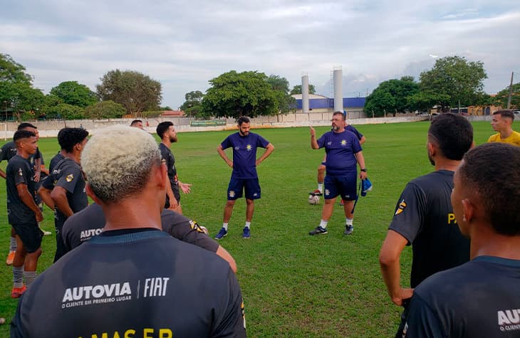 Paulo Caroço - treino do Palmas