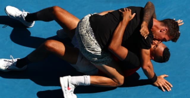 Nick Kyrgios e Thanasi Kokkinakis