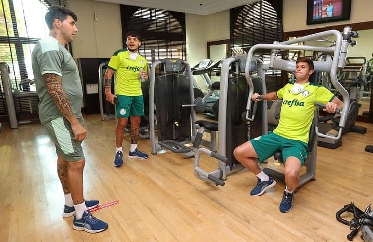 Treino Palmeiras - Abu Dhabi