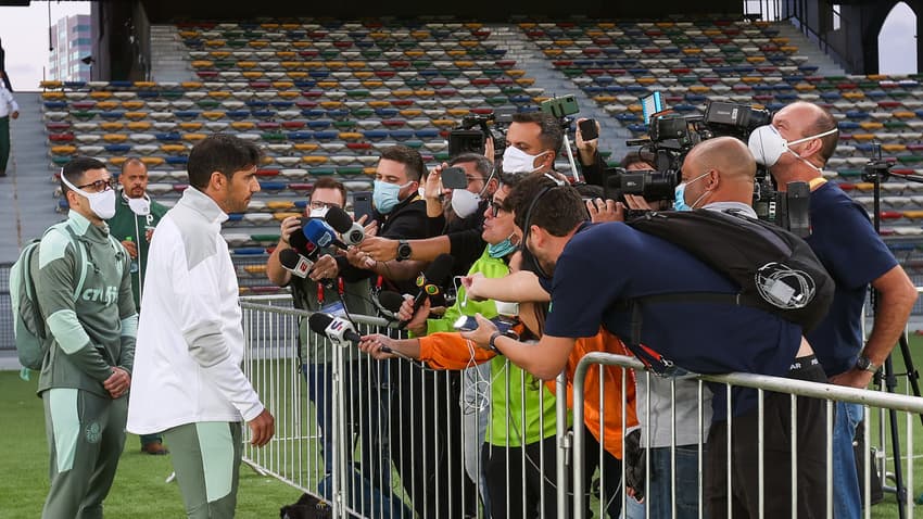 Abel Ferreira treino Palmeiras Abu Dhabi