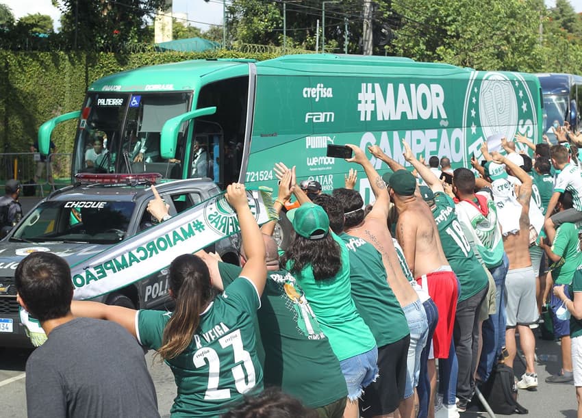 Chegada Palmeiras