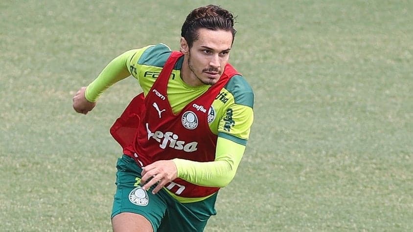 Raphael Veiga - Treino Palmeiras