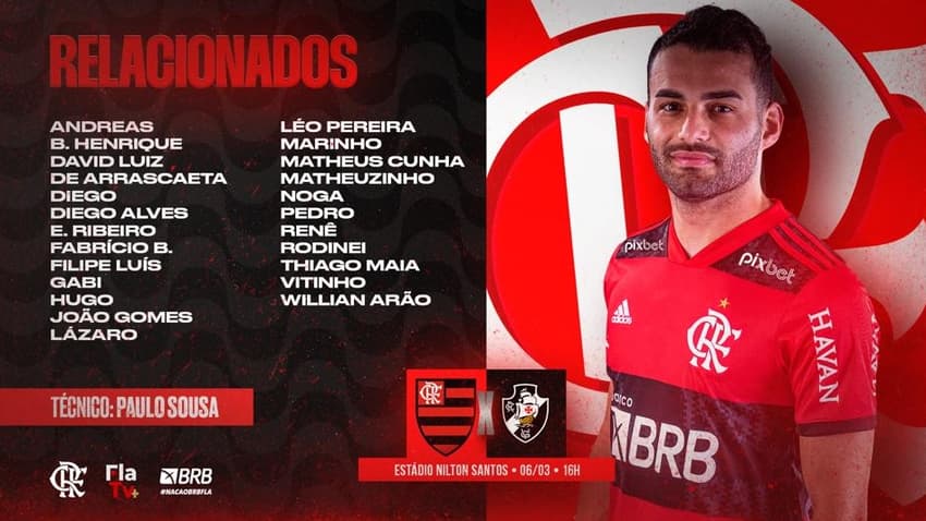 Flamengo - Relacionados