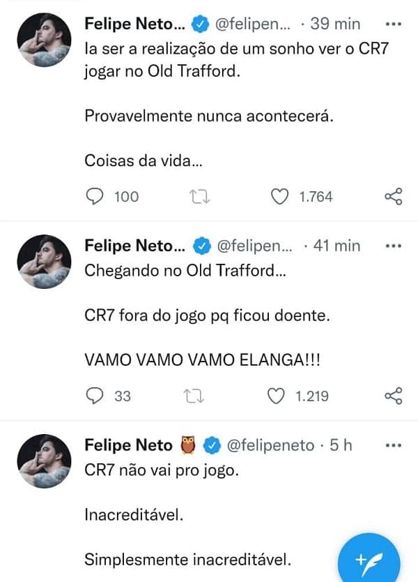 Print - Felipe Neto CR7