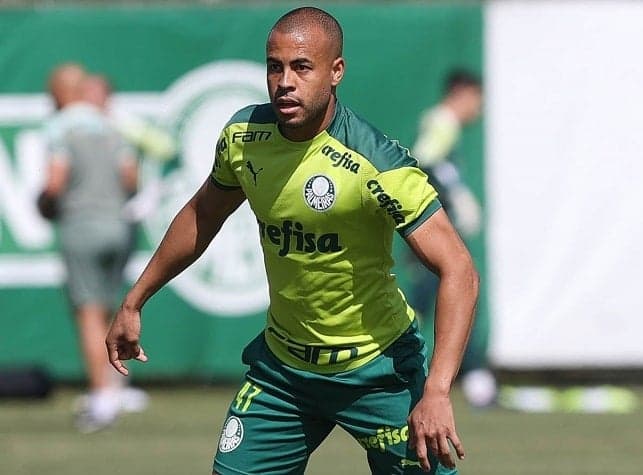 Mayke - Treino Palmeiras