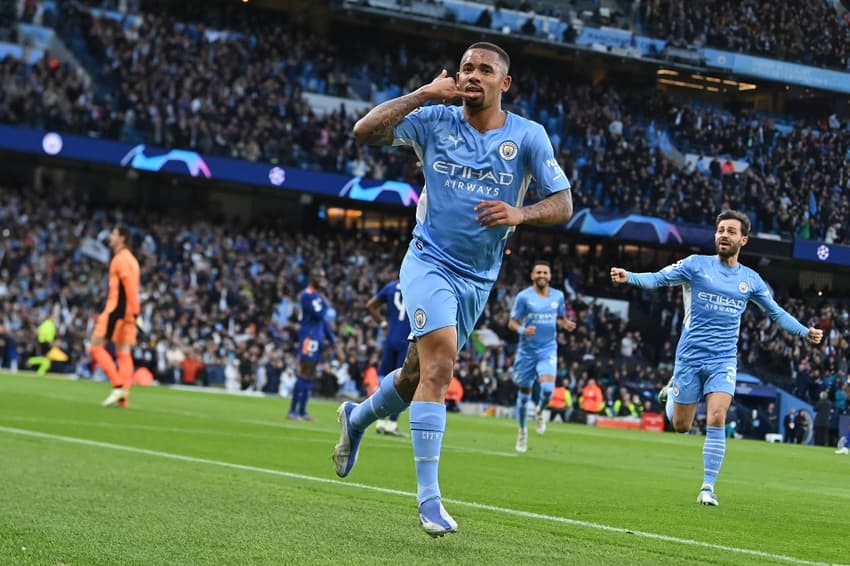 Manchester City x Real Madrid - Gabriel Jesus