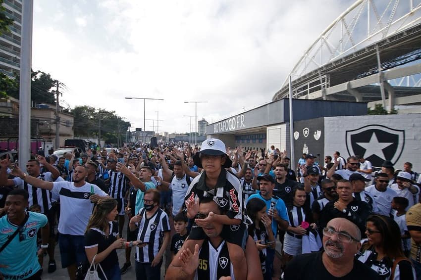 Botafogo - Festa torcida