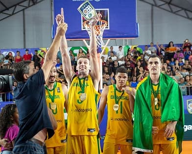 A Seleção masculina está no Grupo A (Foto: Divulgação)