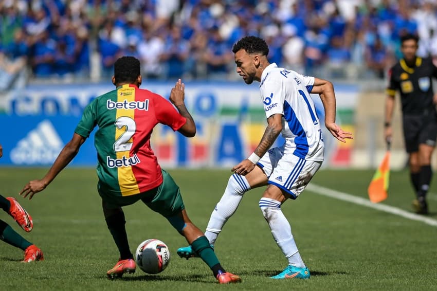 Rafa Silva e Edu marcaram para o Cruzeiro na partida