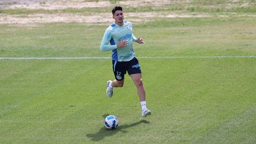 Piquerez - Treino Palmeiras