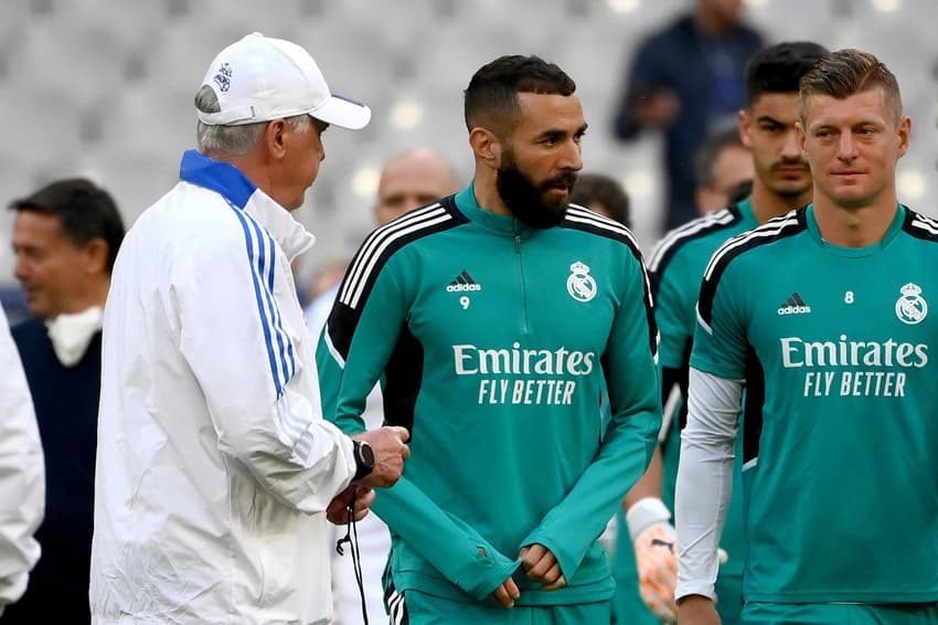 Último treino do Real Madrid antes da final da Champions League