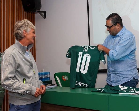 Pia Sundhage - Treino Palmeiras Feminino