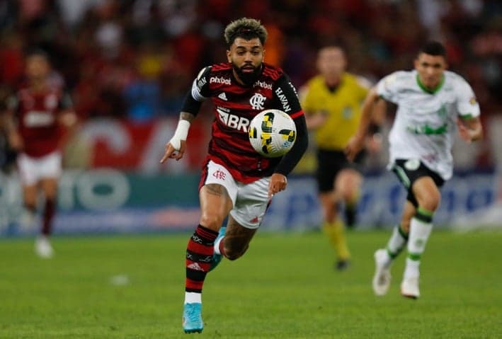 Gabigol - Flamengo x América-MG