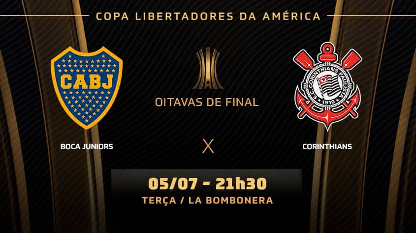 Chamada - Boca Juniors x Corinthians