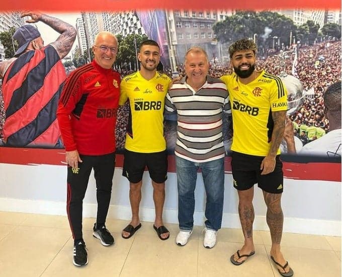 Dorival Arrascaeta Zico Gabigol