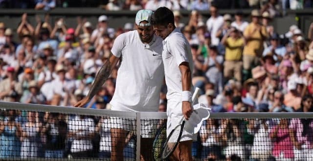 Nick Kyrgios e Novak Djokovic