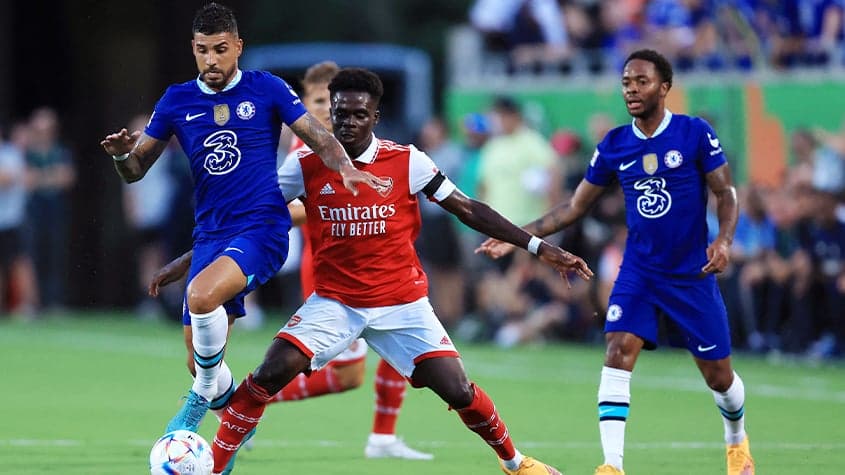 Donos de um dos grandes clássicos da Inglaterra, veja as estatísticas do confronto entre Chelsea e Arsenal (Foto: AFP)