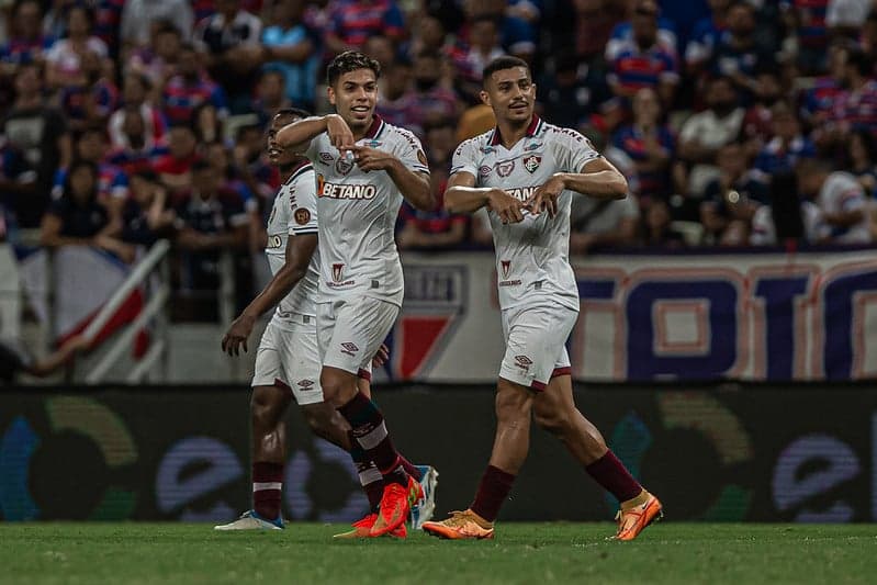 Fortaleza x Fluminense - Celebração