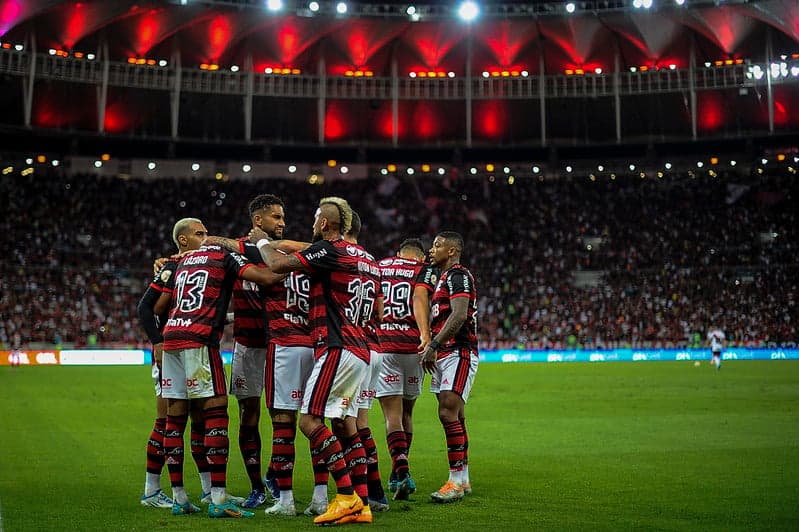 Flamengo x Atlético-GO - Celebração