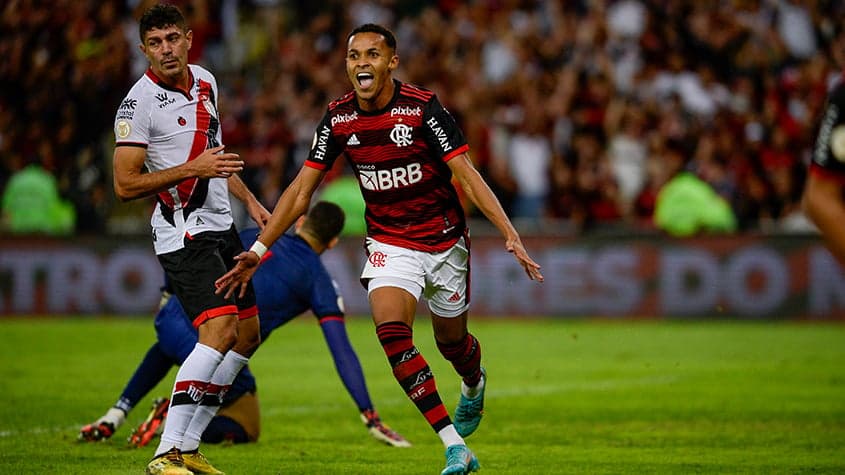 Lazaro - Flamengo x Atlético GO