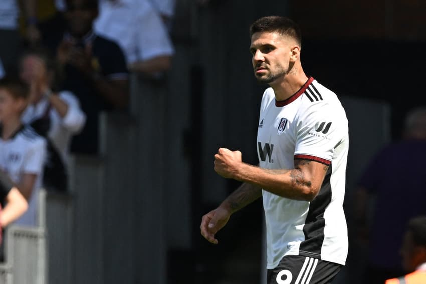 Fulham x Manchester United - Mitrovic