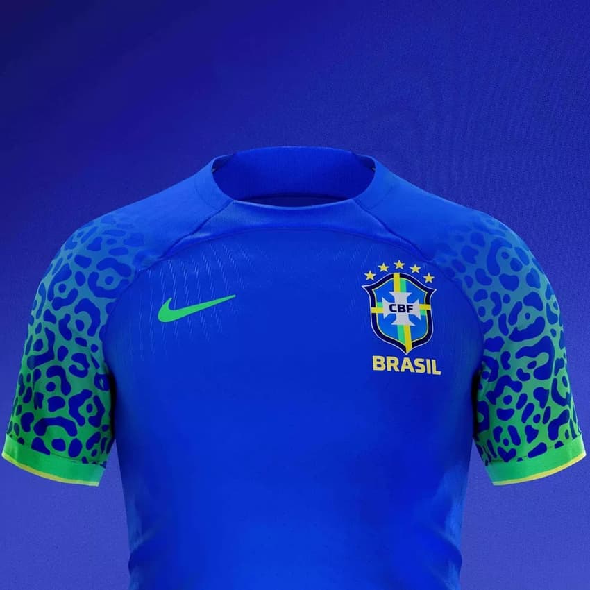 Camisa da Seleção Brasileira para a Copa do Mundo de 2022