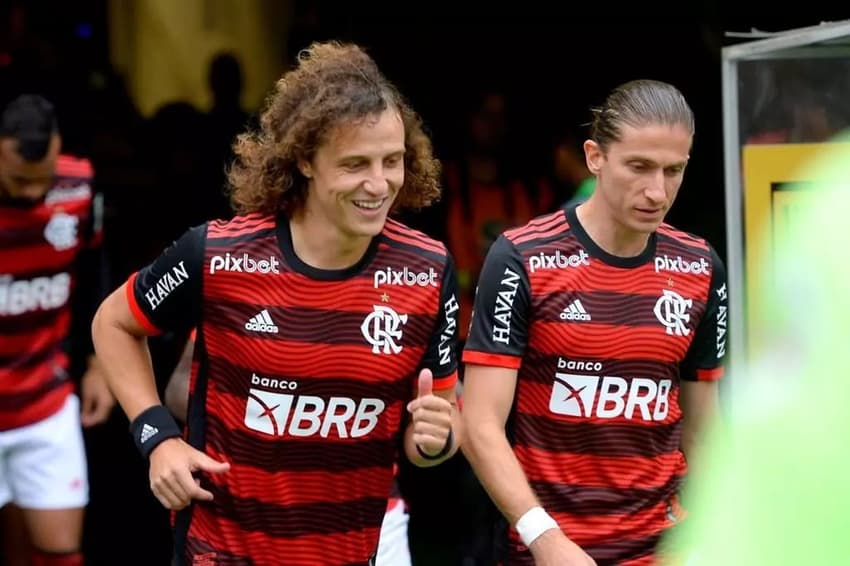 David Luiz e Filipe Luís - Flamengo