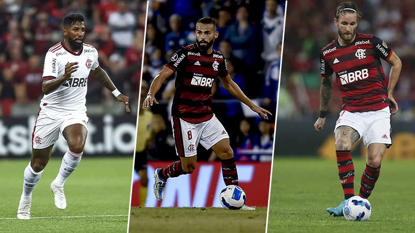 Rodinei, Thiago Maia e Leo Pereira