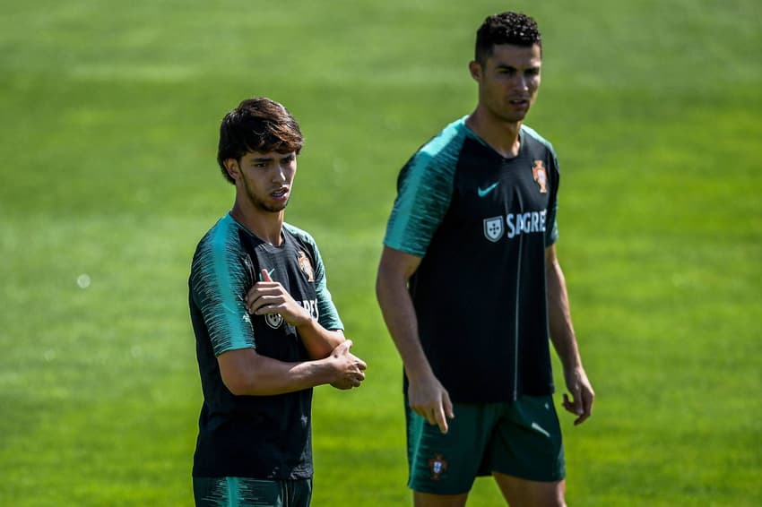 João Félix e Cristiano Ronaldo - Portugal