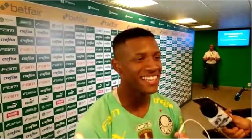 Danilo - Palmeiras x Juventude - Zona Mista