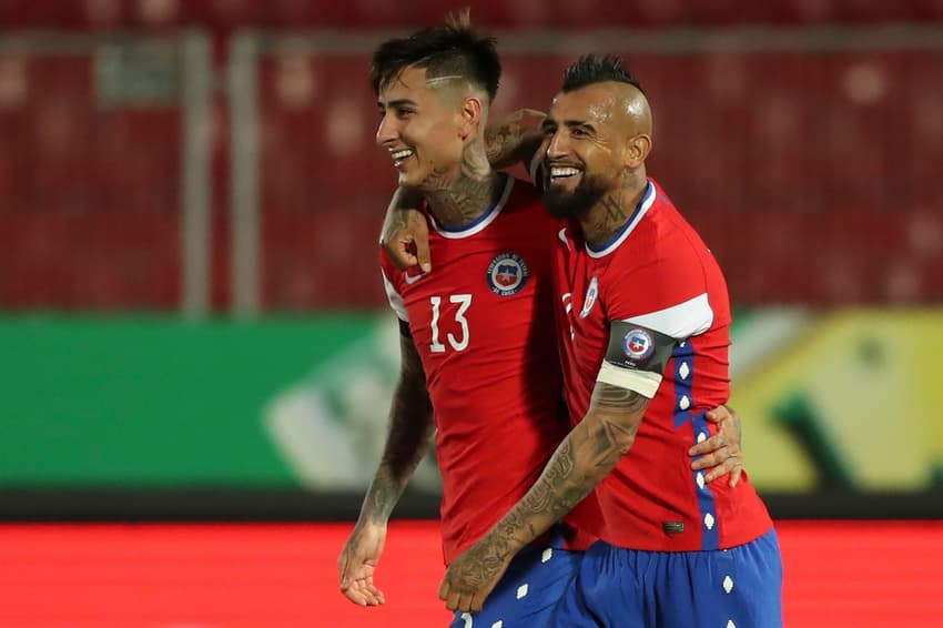 Erick Pulgar e Arturo Vidal - Chile - Seleção chilena