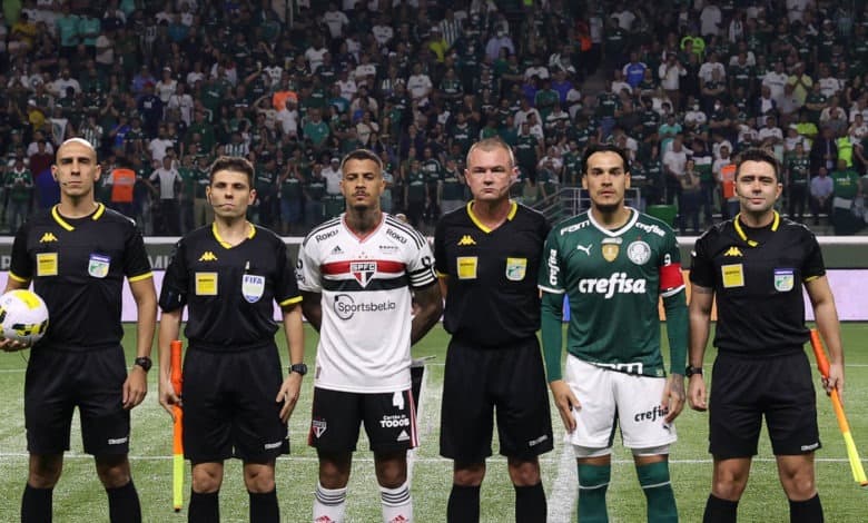 Palmeiras x São Paulo - Copa do Brasil - Diego Costa, Leandro Vuaden e Gustavo Gómez