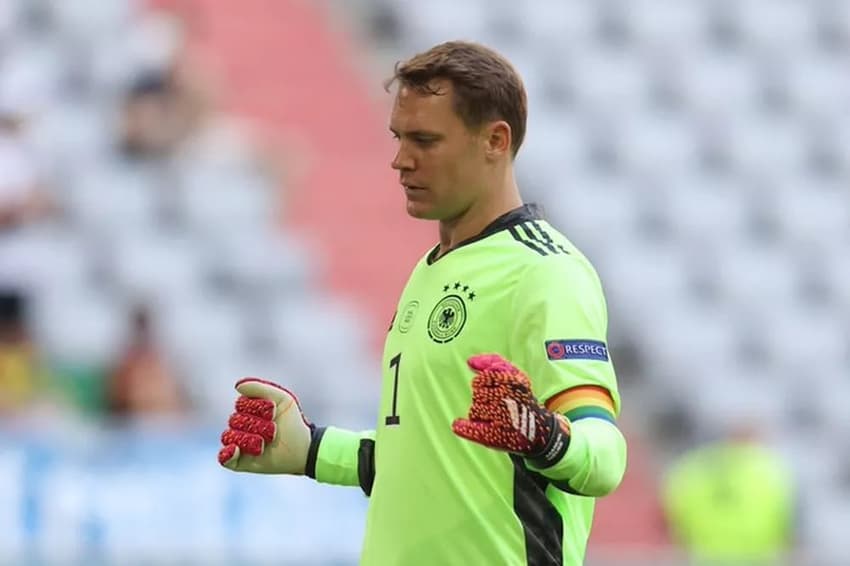 Campeão da Copa do Mundo em 2014, Manuel Neuer figura na lista dos jogadores com mais jogos pela Alemanha (Foto: AFP)