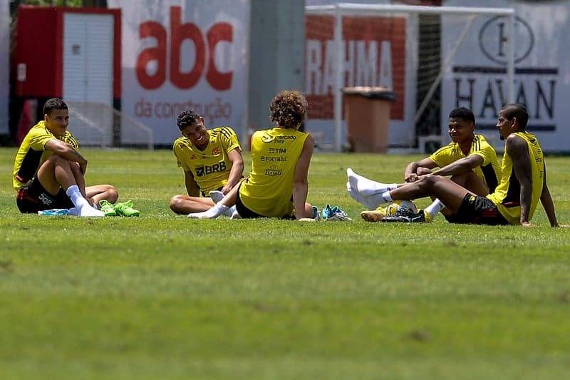 Marcos Paulo, Victor Hugo, David Luiz, Matheus França e Cleiton