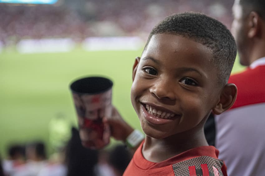 Crianças Flamengo Maracanã