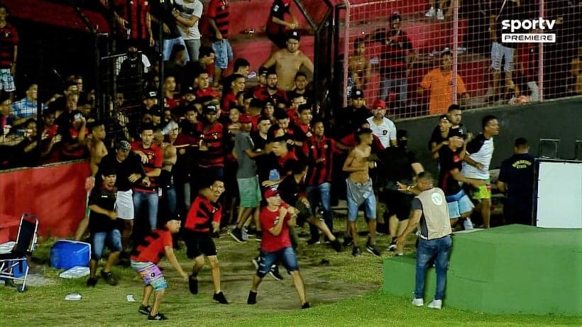 Sport x Vasco - Confusão na Ilha do Retiro