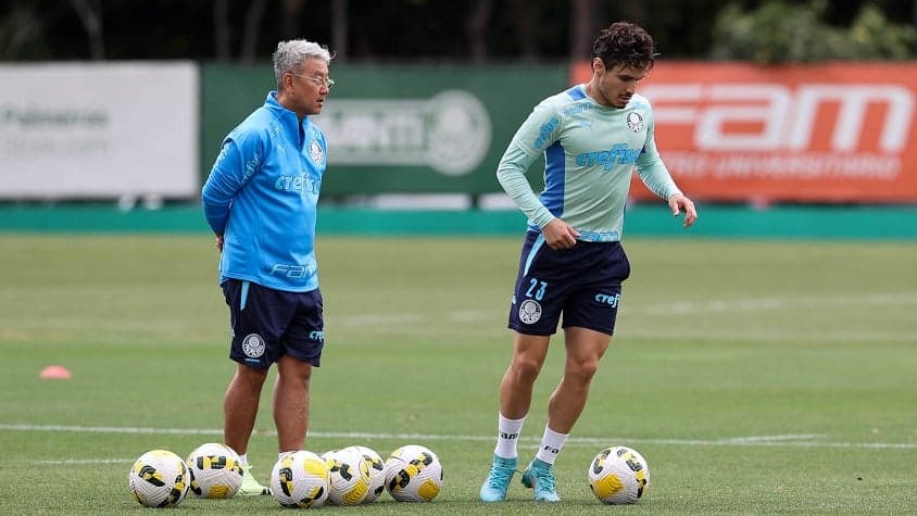 Veiga - Treino Palmeiras