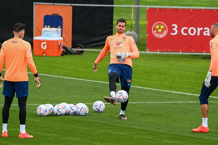 Treino da Seleção Brasileira em Turim - 14/11