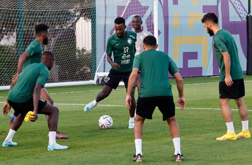 Arábia Saudita - Treino