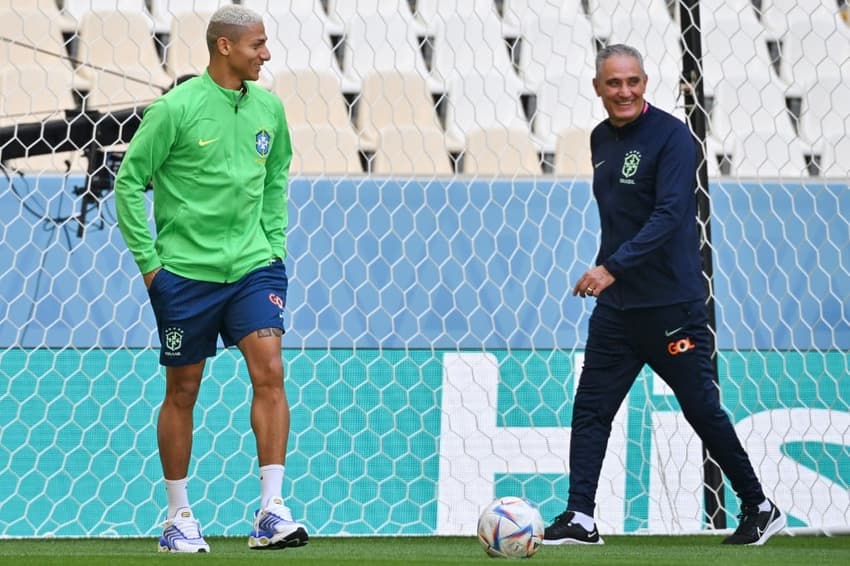 Richarlison e Tite