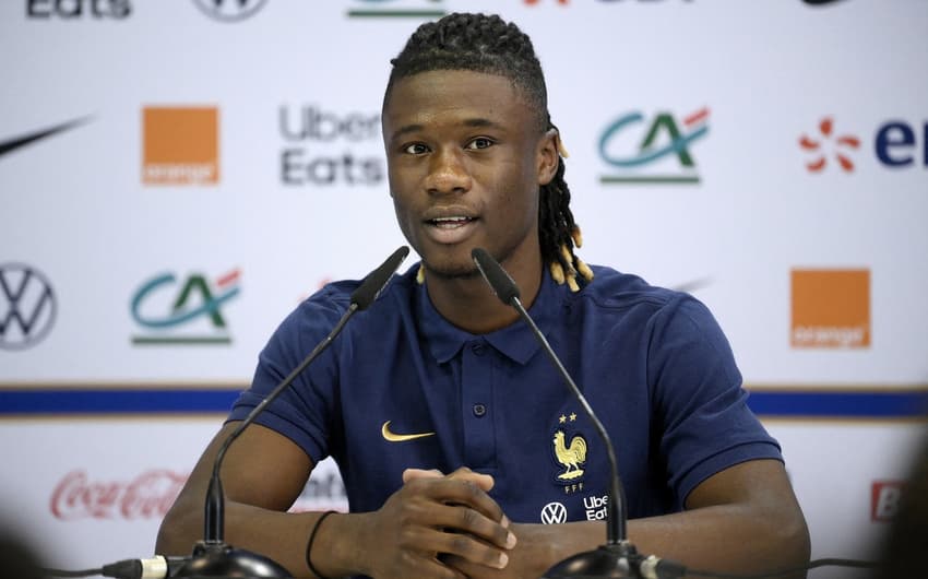 Camavinga é um dos principais jogadores da seleção francesa (Foto: FRANCK FIFE/AFP)
