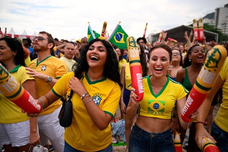 BRASIL x SERVIA - Torcida