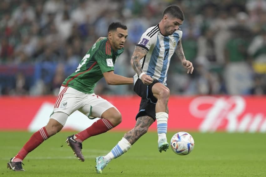 Argentina x México - Rodrigo de Paul