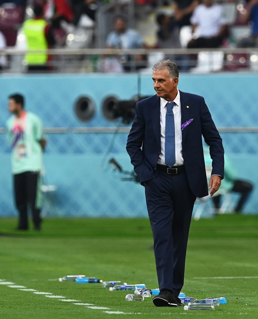 Carlos Queiroz - técnico do Irã - Inglaterra x Irã