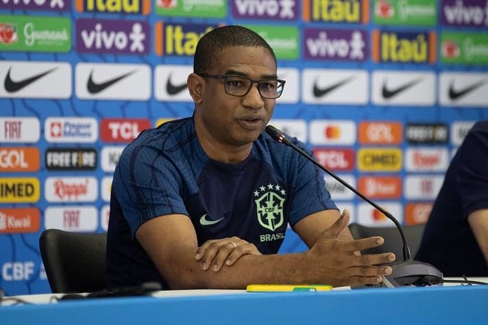 César Sampaio - Coletiva Seleção Brasileira