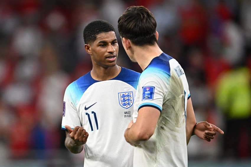 Rashford e Maguire- Seleção da Inglarra - Copa 2022